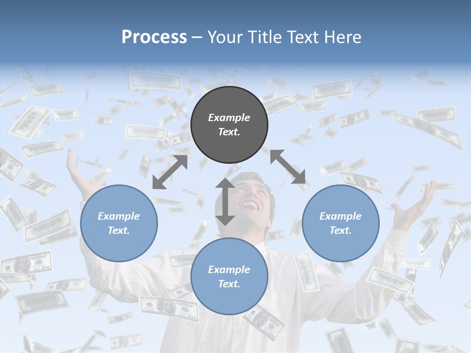 Assistance Finger Sharing PowerPoint Template