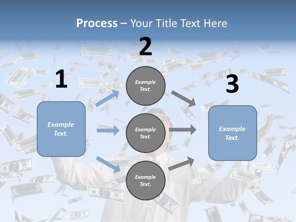 Assistance Finger Sharing PowerPoint Template