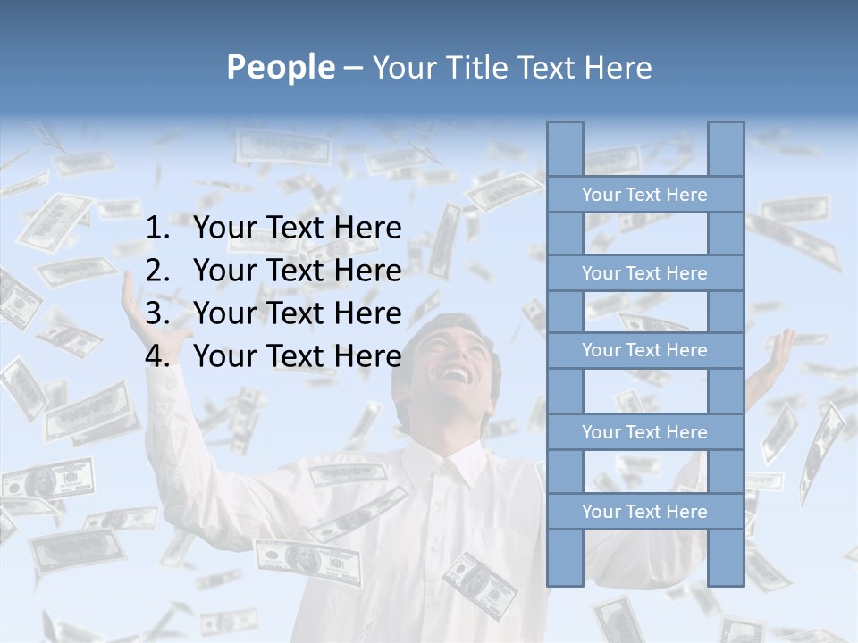 Assistance Finger Sharing PowerPoint Template