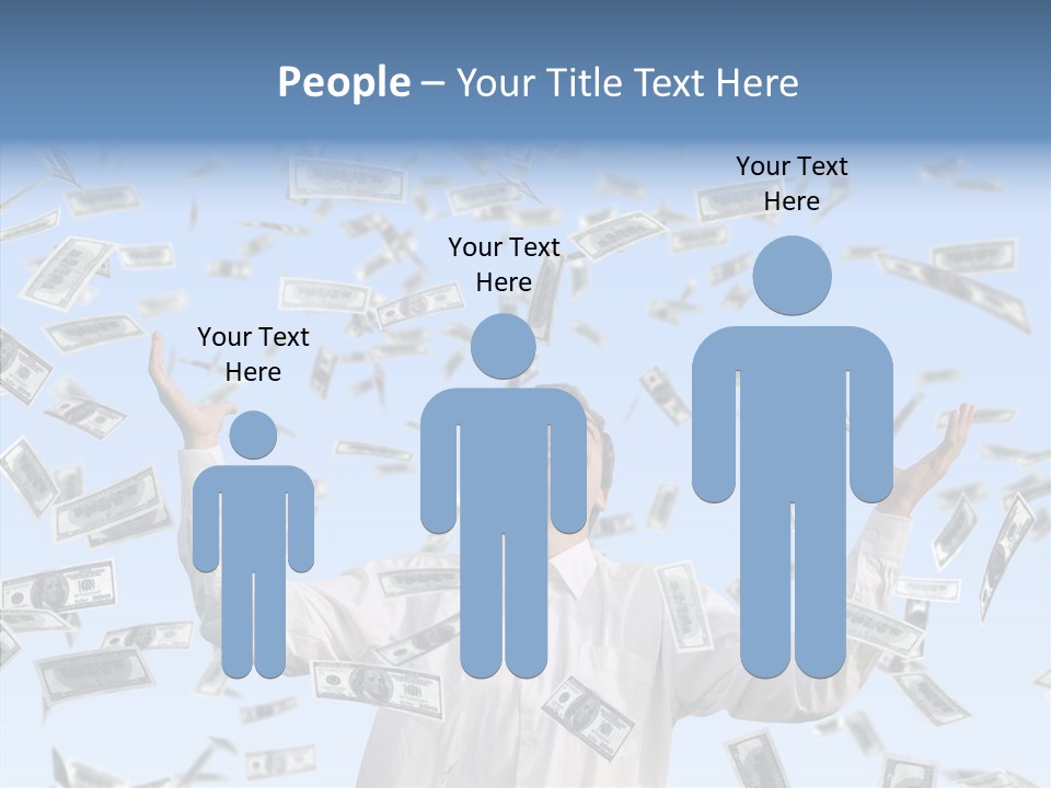 Assistance Finger Sharing PowerPoint Template