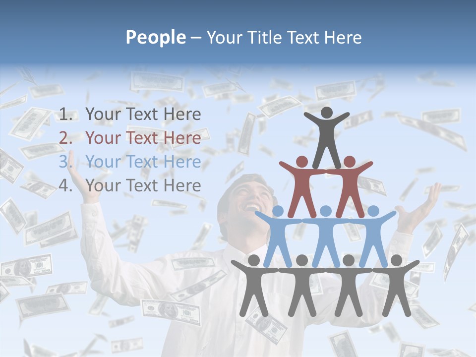 Assistance Finger Sharing PowerPoint Template