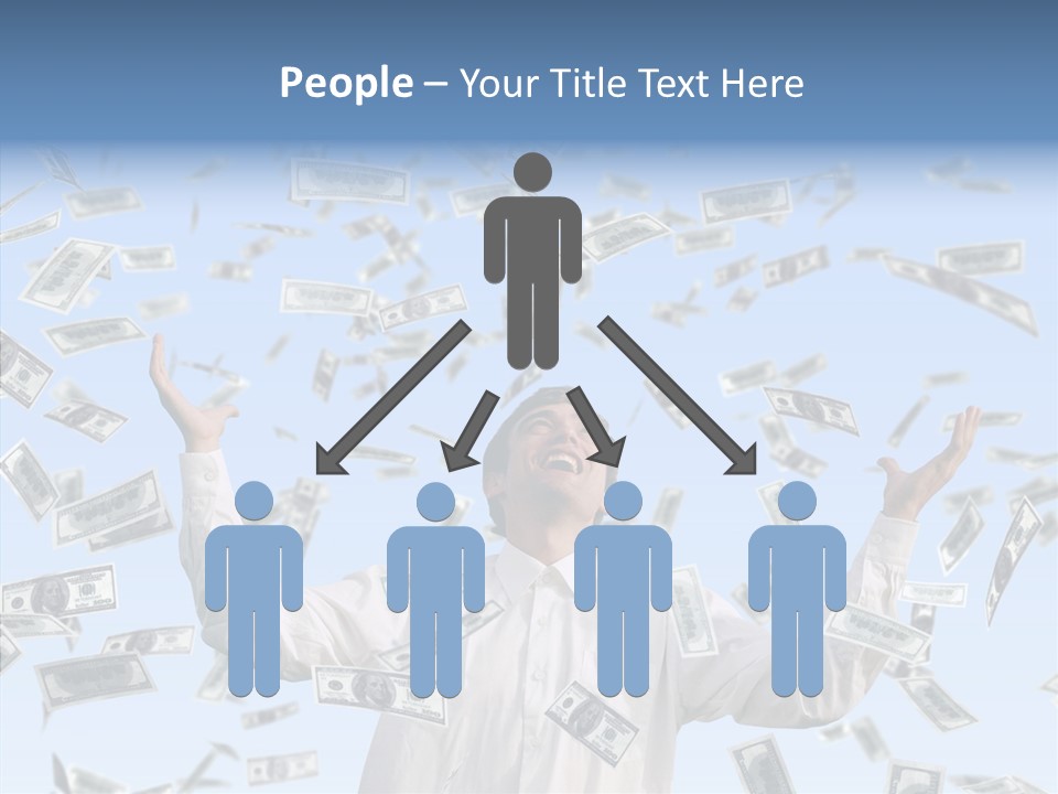 Assistance Finger Sharing PowerPoint Template