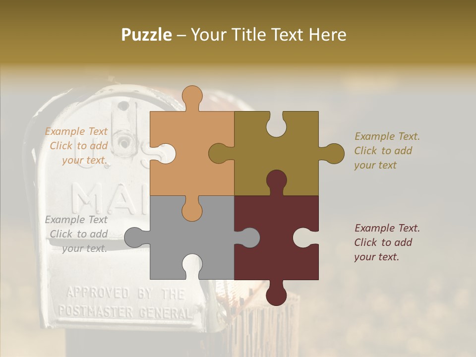 Togetherness Old Two PowerPoint Template