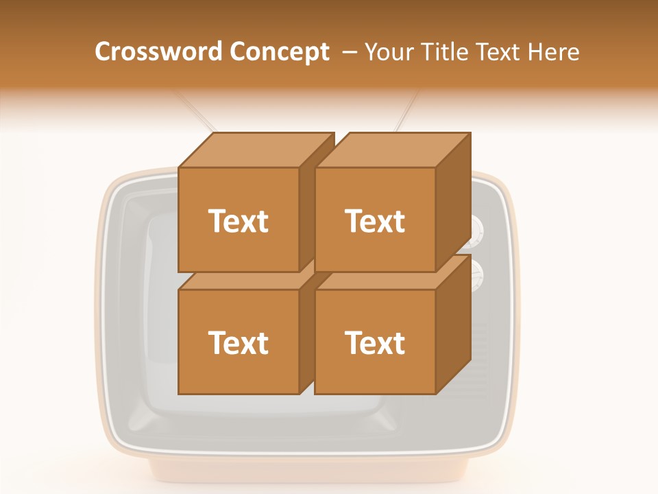 Touching Young Hold PowerPoint Template