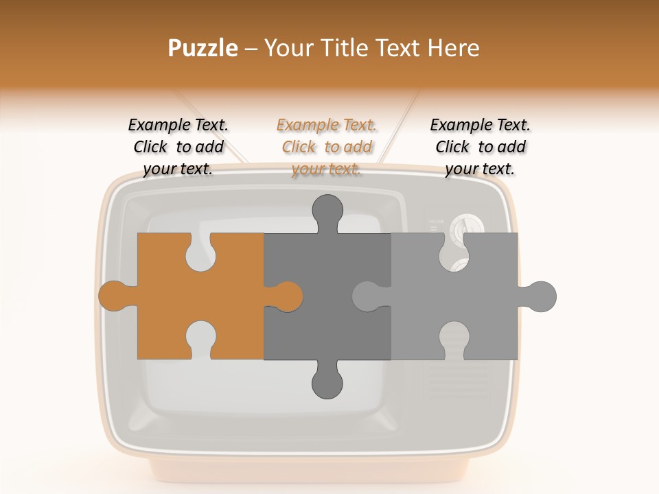 Touching Young Hold PowerPoint Template