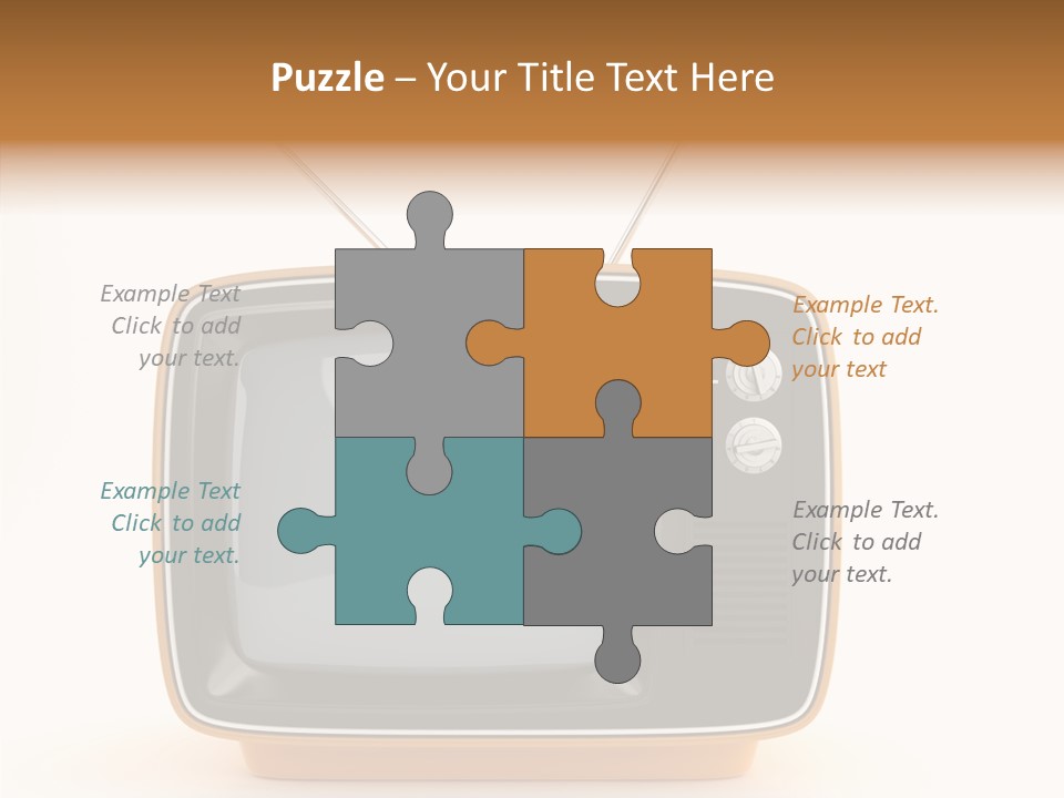 Touching Young Hold PowerPoint Template