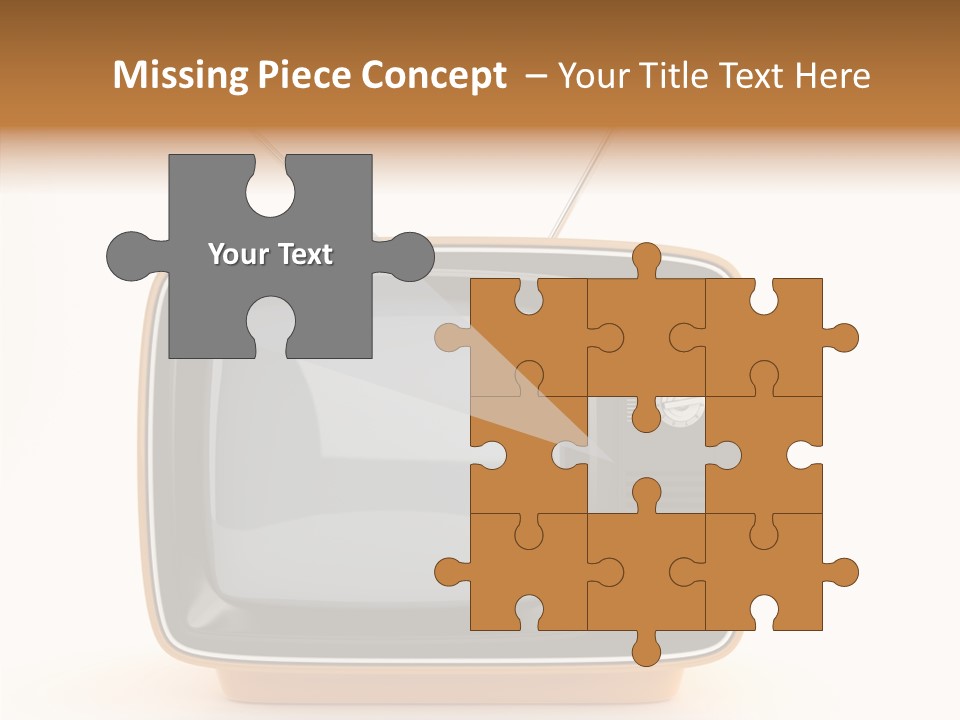 Touching Young Hold PowerPoint Template