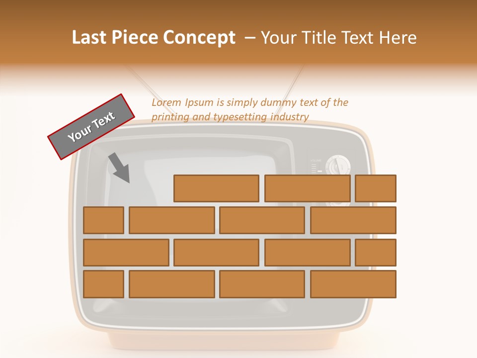 Touching Young Hold PowerPoint Template