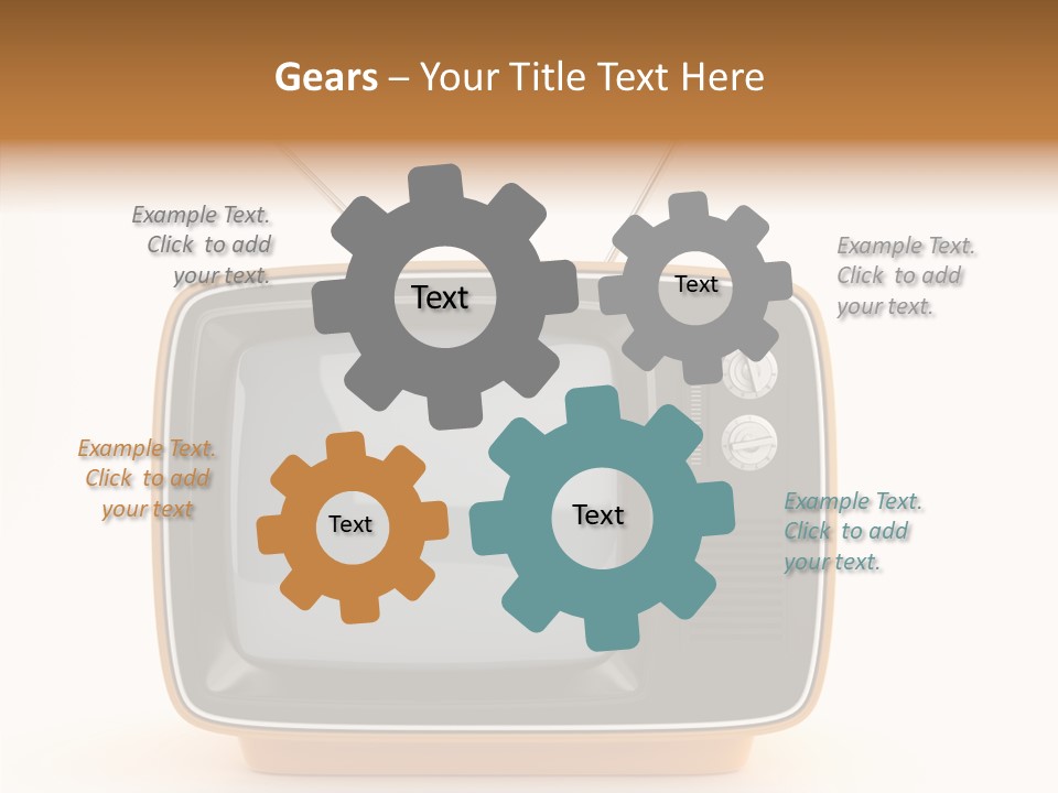 Touching Young Hold PowerPoint Template