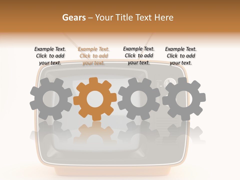 Touching Young Hold PowerPoint Template