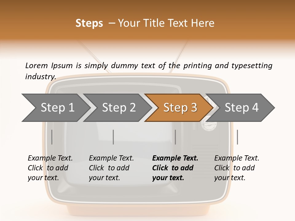 Touching Young Hold PowerPoint Template