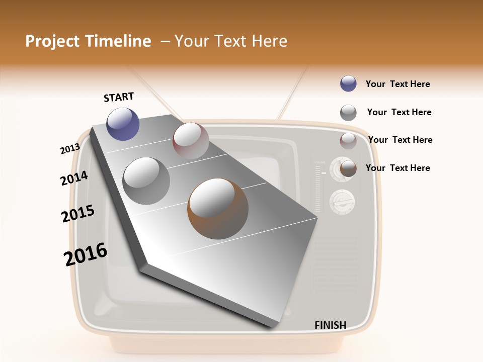 Touching Young Hold PowerPoint Template