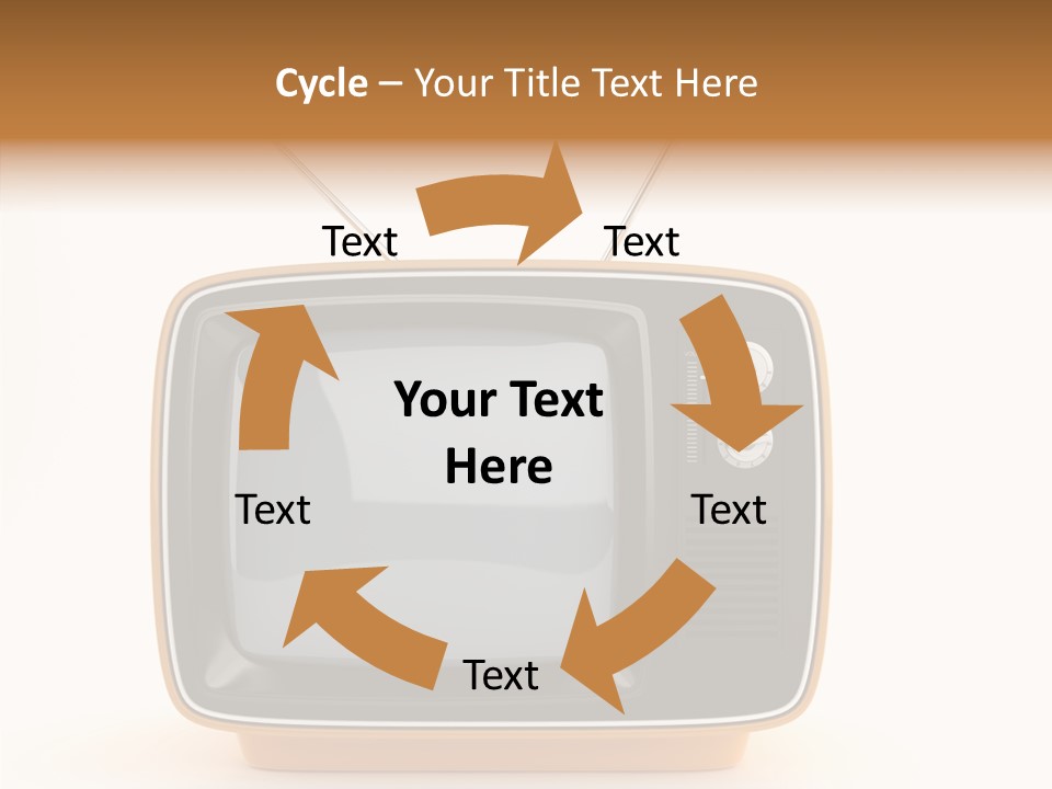 Touching Young Hold PowerPoint Template