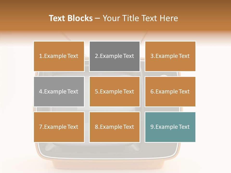 Touching Young Hold PowerPoint Template