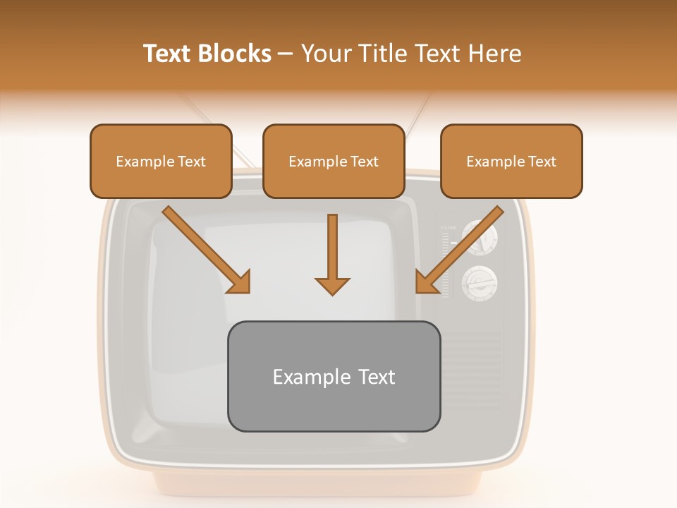 Touching Young Hold PowerPoint Template