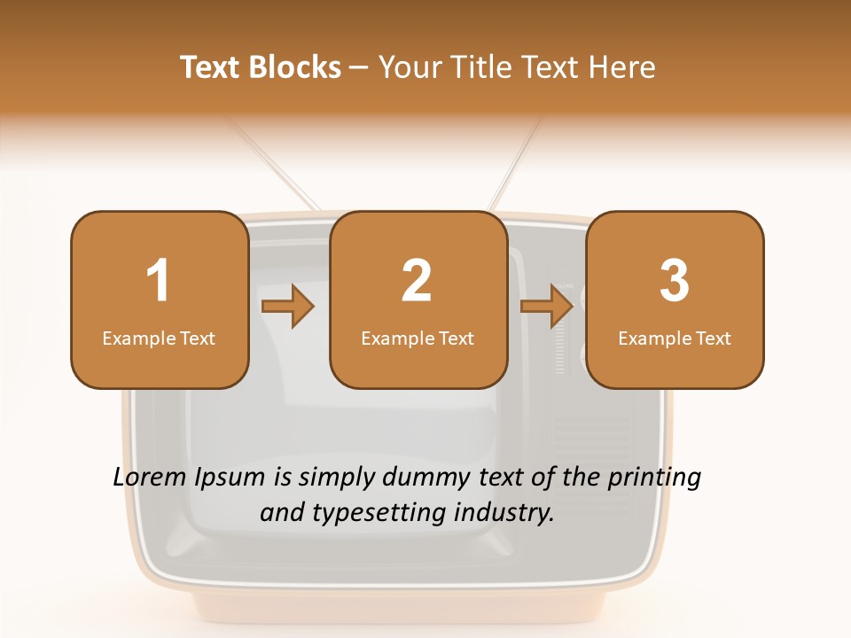 Touching Young Hold PowerPoint Template