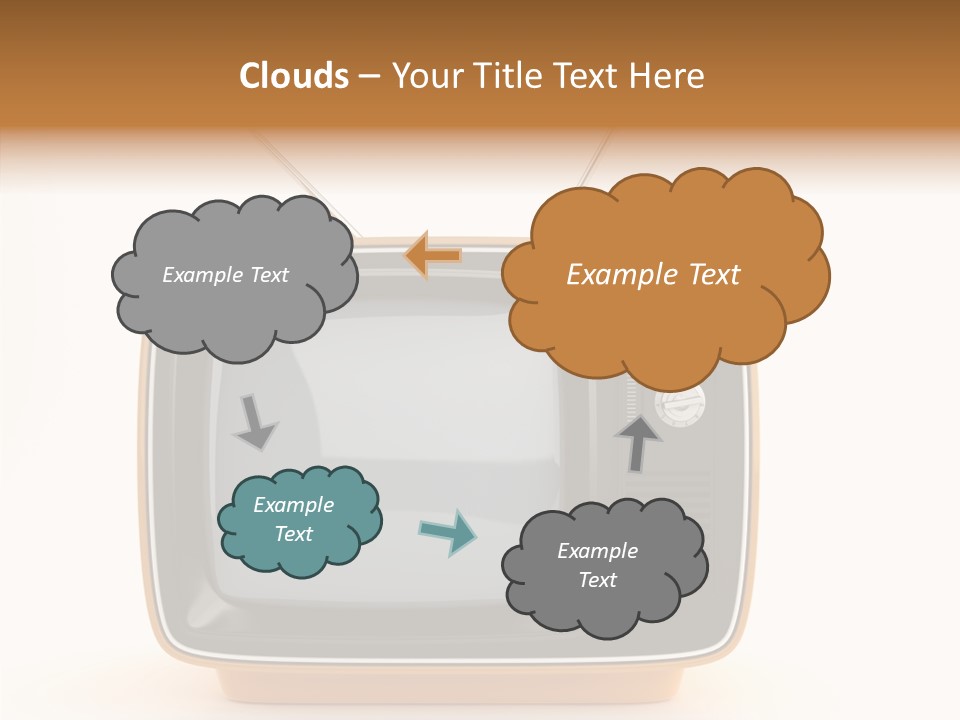 Touching Young Hold PowerPoint Template