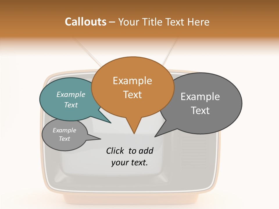 Touching Young Hold PowerPoint Template