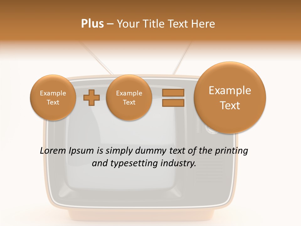 Touching Young Hold PowerPoint Template