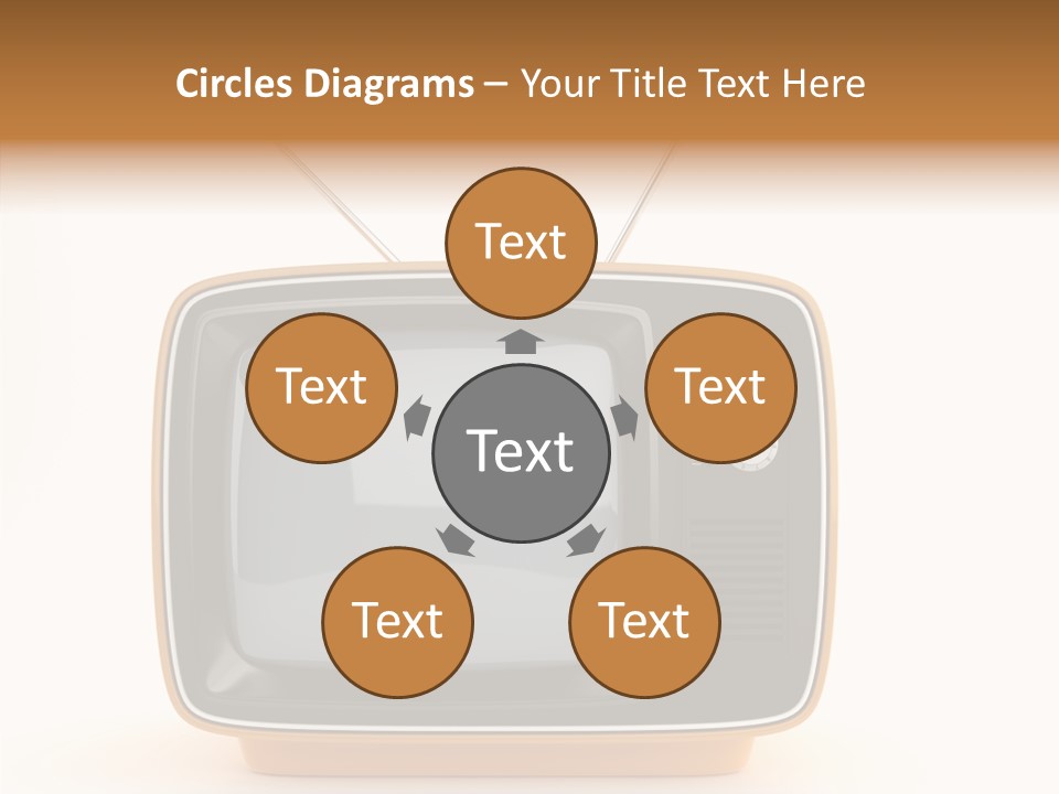 Touching Young Hold PowerPoint Template