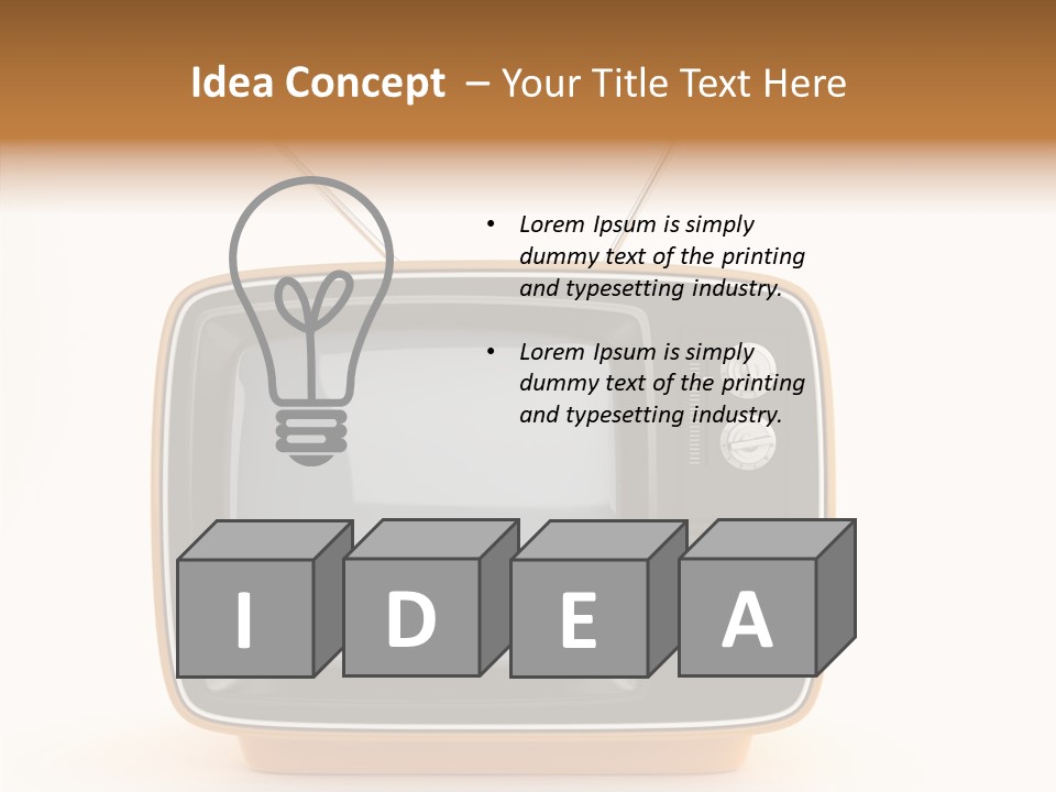 Touching Young Hold PowerPoint Template