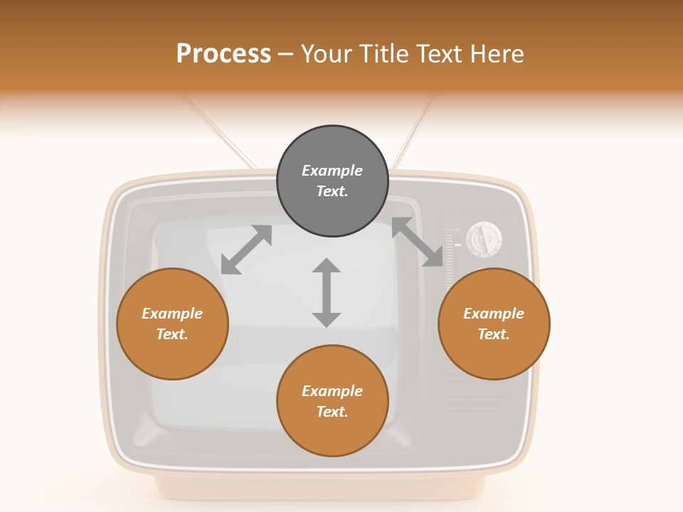 Touching Young Hold PowerPoint Template