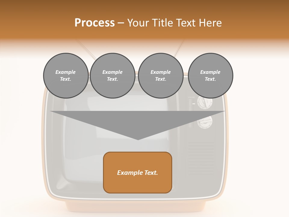 Touching Young Hold PowerPoint Template