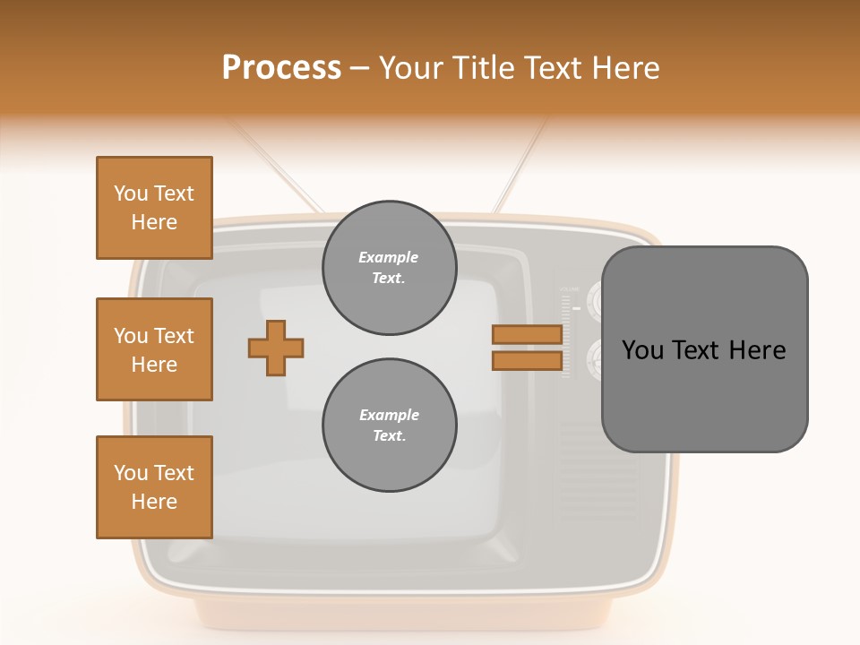 Touching Young Hold PowerPoint Template
