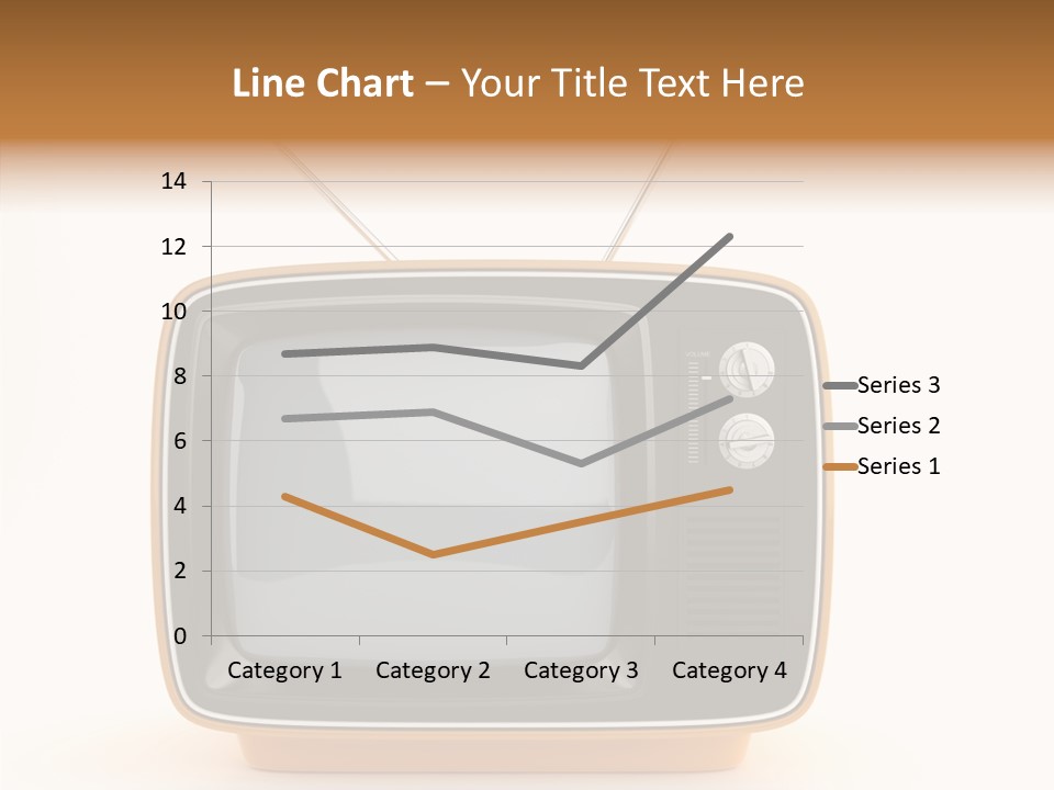 Touching Young Hold PowerPoint Template