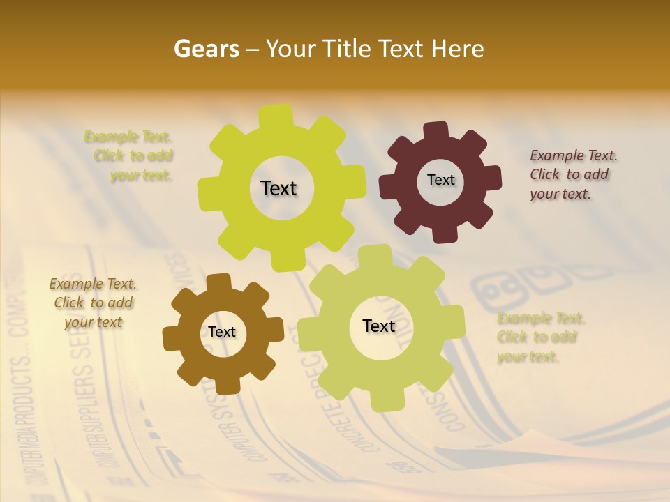 Elderly  Finger PowerPoint Template