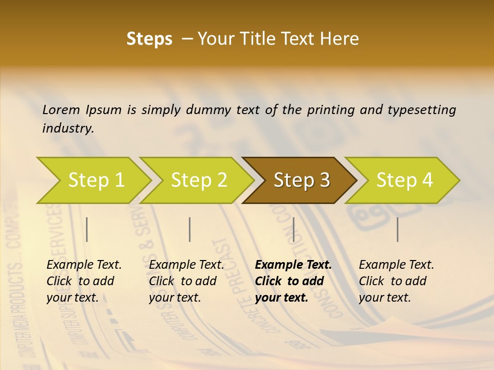 Elderly  Finger PowerPoint Template