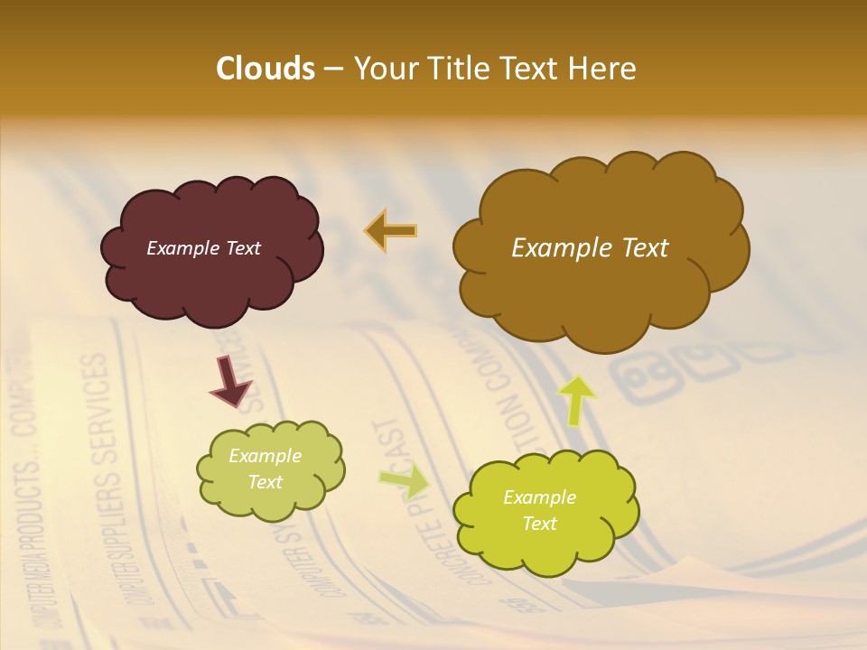Elderly  Finger PowerPoint Template