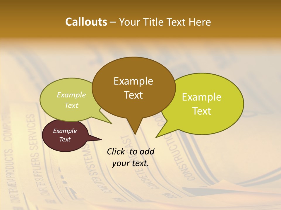 Elderly  Finger PowerPoint Template