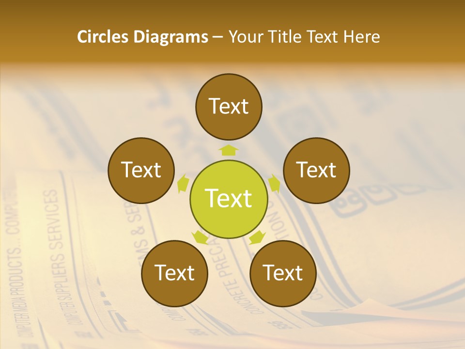 Elderly  Finger PowerPoint Template