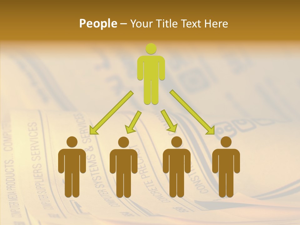 Elderly  Finger PowerPoint Template