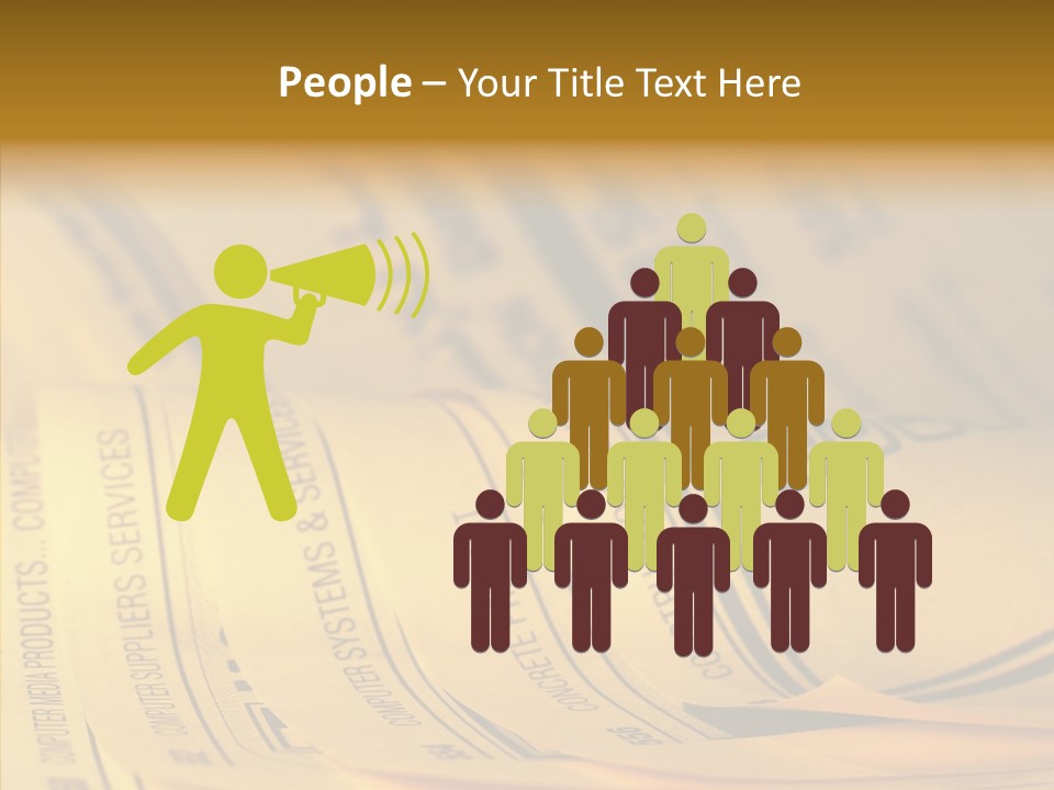 Elderly  Finger PowerPoint Template