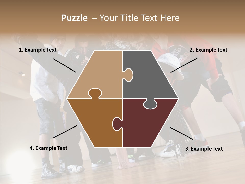 Elderly Aging Two PowerPoint Template