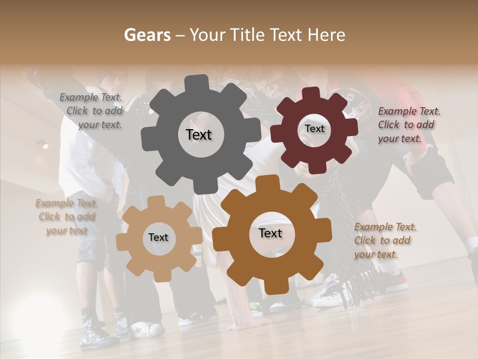 Elderly Aging Two PowerPoint Template