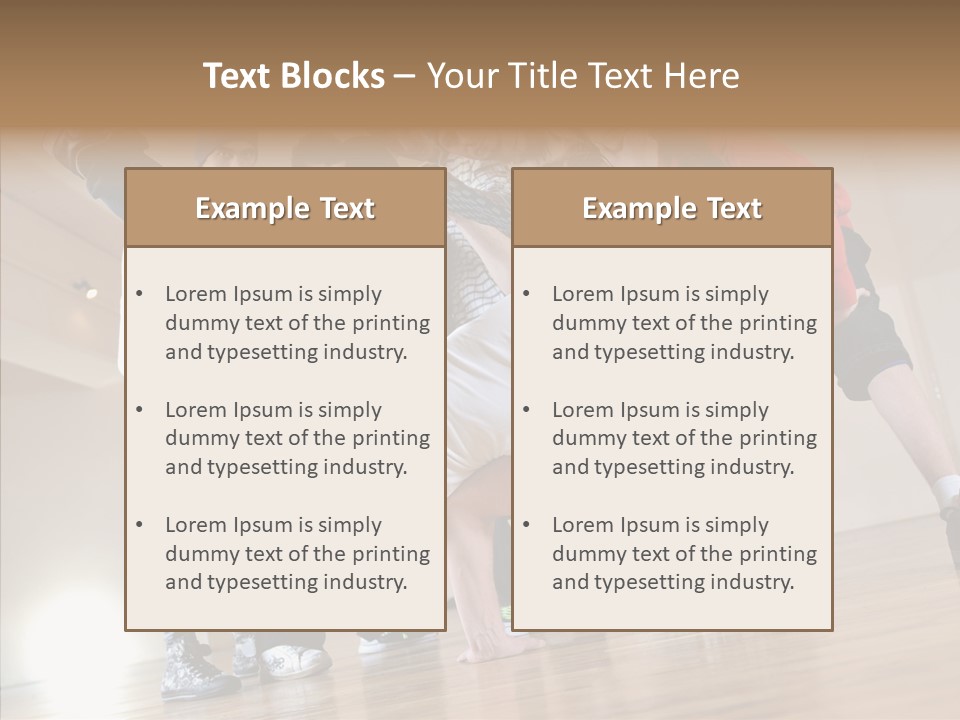 Elderly Aging Two PowerPoint Template