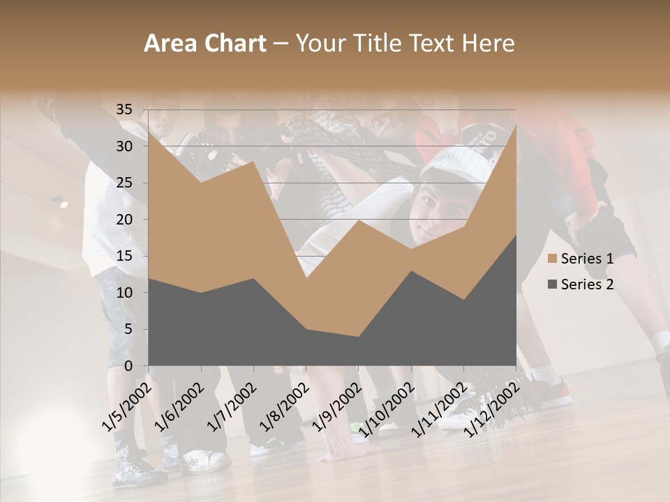 Elderly Aging Two PowerPoint Template