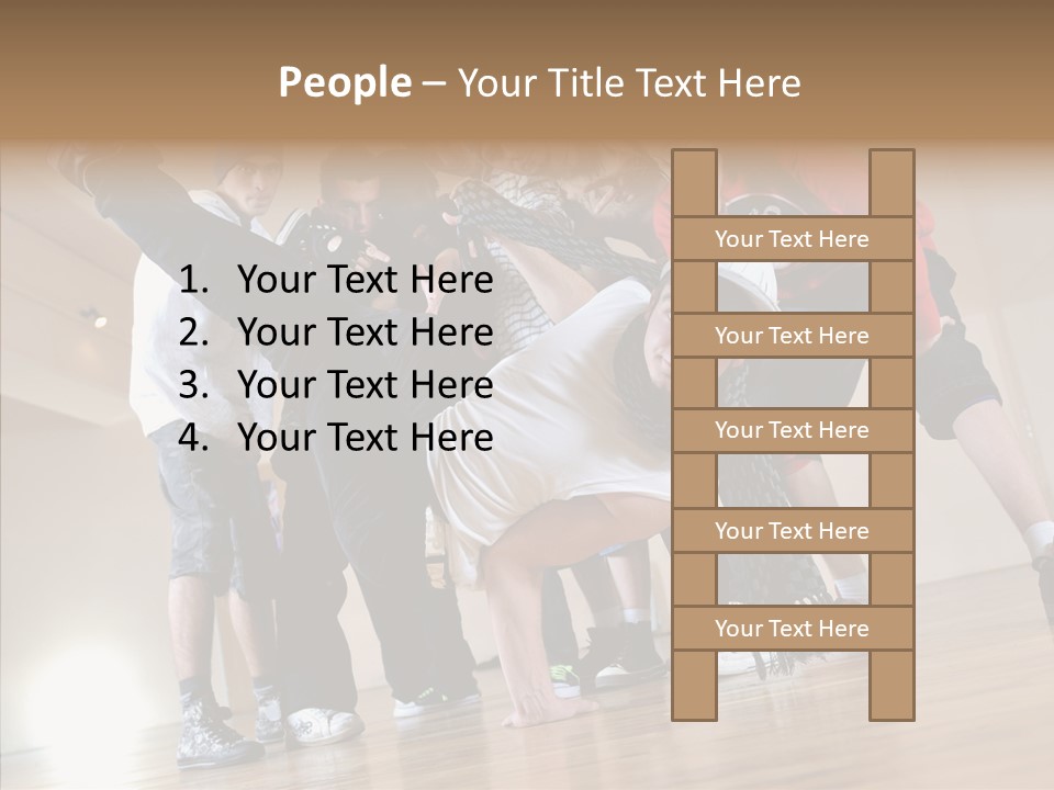 Elderly Aging Two PowerPoint Template