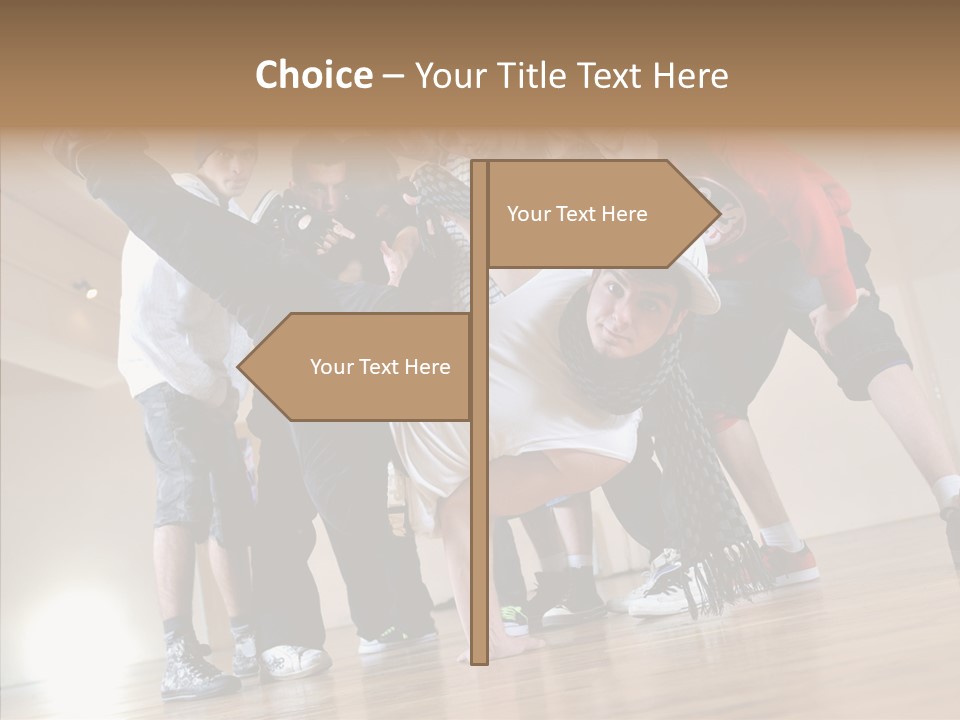 Elderly Aging Two PowerPoint Template