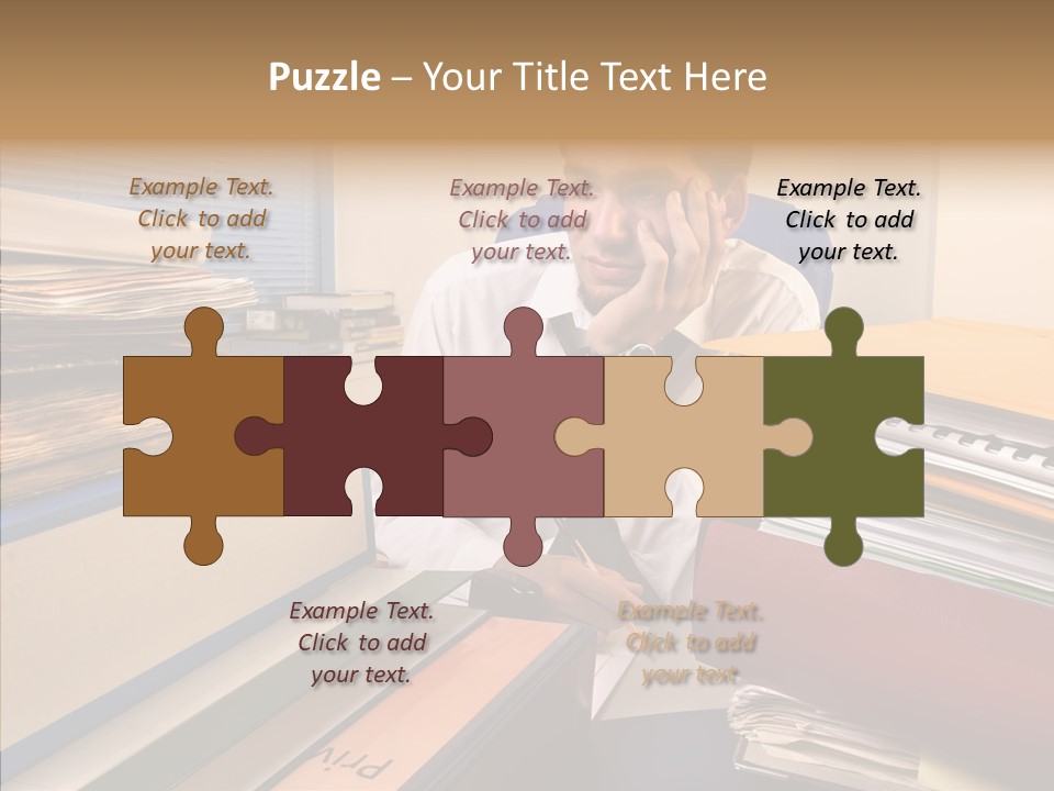 Caregiver Finger Sharing PowerPoint Template