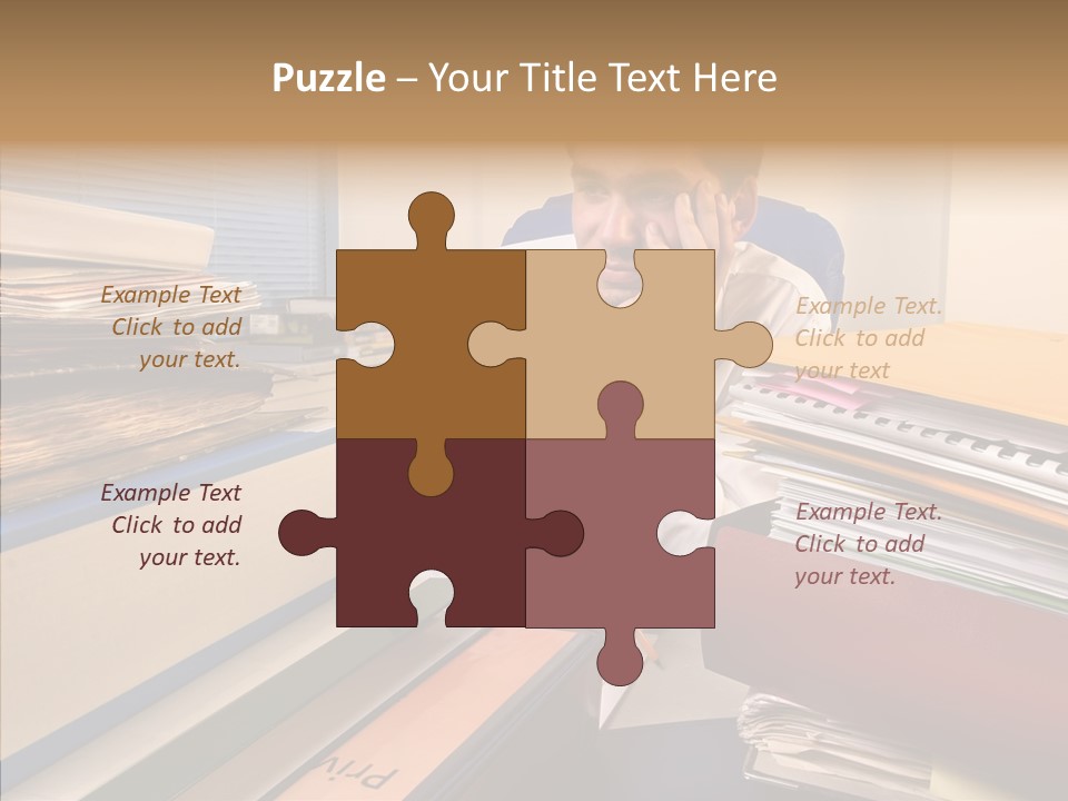 Caregiver Finger Sharing PowerPoint Template