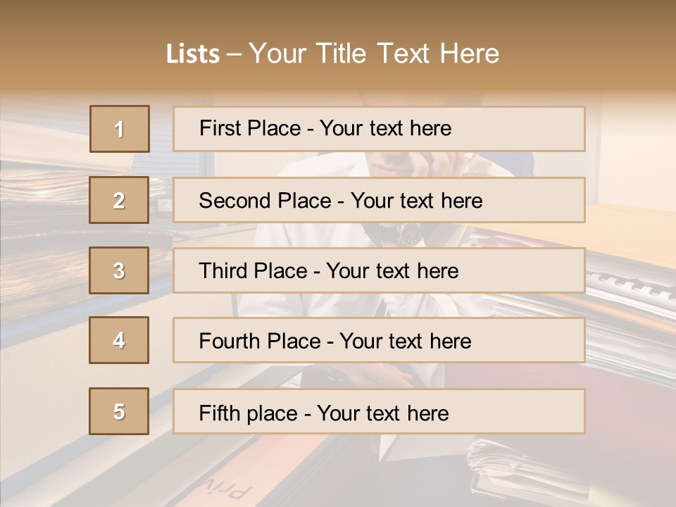 Caregiver Finger Sharing PowerPoint Template