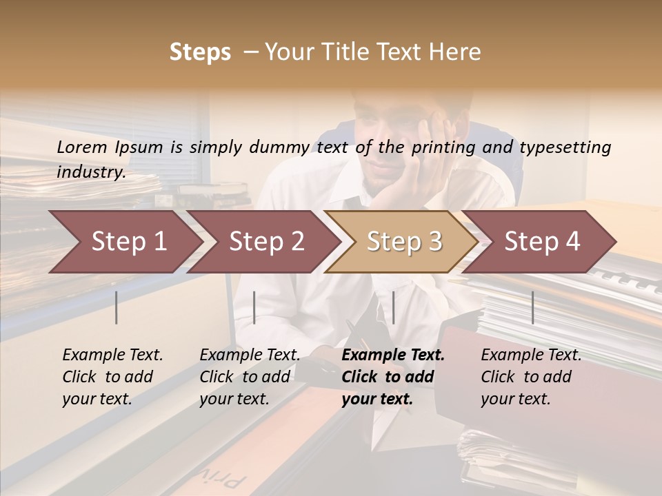 Caregiver Finger Sharing PowerPoint Template