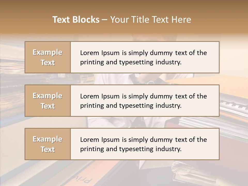 Caregiver Finger Sharing PowerPoint Template