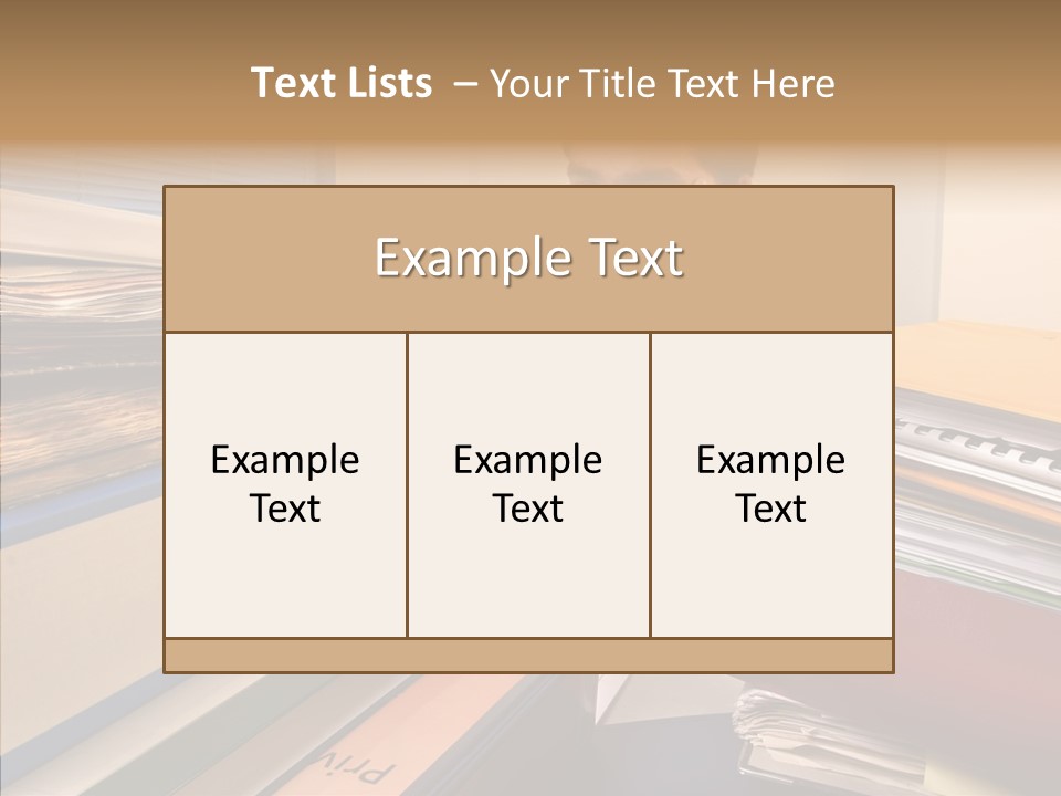 Caregiver Finger Sharing PowerPoint Template