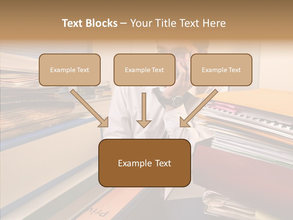 Caregiver Finger Sharing PowerPoint Template