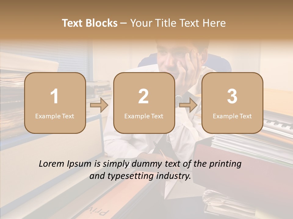 Caregiver Finger Sharing PowerPoint Template